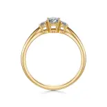 Pierścionek zaręczynowy z diamentami AJPZ_099